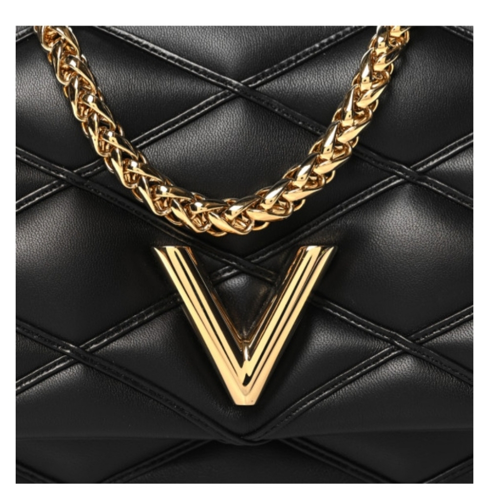 Louis Vuitton GO-14 Lambskin Malletage MM In Black. - Picture 10 of 16